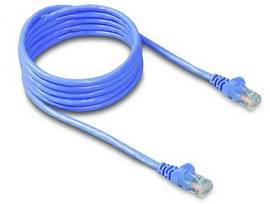 CABLE,CAT5E,UTP,RJ45M/M,3 ,BLU,PATCH,SNAGLESS