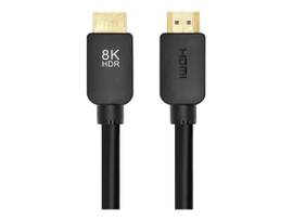MONOPRICE 8K NO LOGO ULTRA HIGH SPEED HDMI CABLE_ 48GBPS_ 6FT_ BLACK