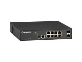 BLACK BOX CORP. 10 PORT GIGABIT MANAGED POE+ SWITCH