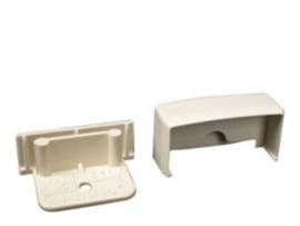 LEGRAND-WIREMOLD NM BLANK END FITTING PN05 IVORY (PKG OF 2)