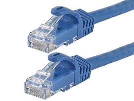 MONOPRICE CAT6 UTP NETWORK CABLE_ 100FT BLUE