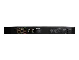 LEGRAND-RARITAN 1PH, 208V AC, 20A (16A RATED); 9 OUTLETS: 8X C13, 1X C19; PLUG: NEMA L6-20P (REAR FEED), 3.3KVA; UNIT METERED, 1U HORIZONTAL TRANSFER
