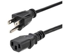 10FT POWER CORD, NEMA 5-15P TO C13 CABLE