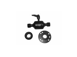 GAMBER ZIRKONA KIT - MEDIUM JOINER, ROUND MOUNTING PLATE, AND FEMALE THREADED ADAPTER