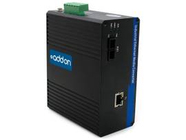 AddOn 1 10/100Base-TX(RJ-45) to 1 100Base-FX(FC) MMF 1310nm 2km Industrial Media