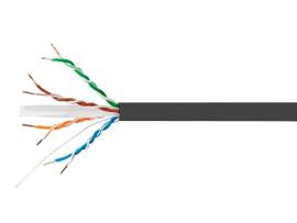 MONOPRICE ENTEGRADE SERIES 1000FT CAT6A PLUS 650MHZ UTP SOLID_ RISER-RATED (CMR)_ 23AWG_ BULK BARE COPPER ETHERNET NETWORK CABLE_ 10G_ BLACK
