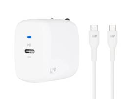 MONOPRICE MONOPRICE IPAD PRO CHARGING BNDL - 30W 1-PRT PD GAN TECHNOLOGY FOLDABLE WALL CHRGR WHT_ PWR DEL