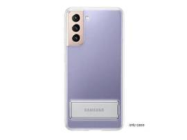SAMSUNG S21PLUS CLEAR STANDING COVER