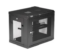 STARTECH WALL-MOUNT SERVER RACK FOR RACKMOUNT EQUIPMENT - SMALL DATA RACK FEATURES A DESIGN WITH EASY ACCESS TO THE DEVICES - 2 POST 9U WALL-MOUNTED N