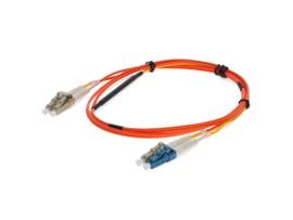AddOn 5m LC (Male) to LC (Male) Orange OM2 & OS1 Duplex Riser Mode Conditioning