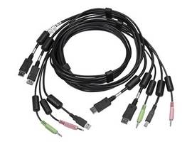 VERTIV CABLE, 2-DISPLAYPORT/1-USB/2-AUDIO, 6FT