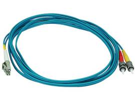 MONOPRICE FIBER OPTIC CABLE - LC TO ST_ OM3_ 50/12