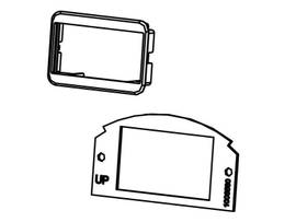LEGRAND-WIREMOLD 1/2 GANG PASS THROUGH PLA