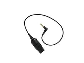 HP POLY POLY COILED CBL W3.5MM TO QD CONN