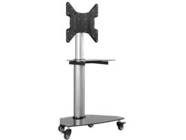 TRIPPLITE ROLLING TV CART 32-55 IN. DISPLAYS BLACK
