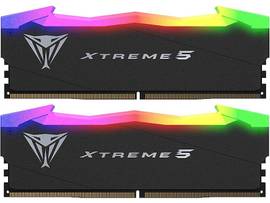 PATRIOT VIPER XTREME 5 DDR5 32GB CL36 76000MHZ BLK RGB HS DUAL KIT