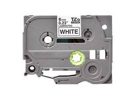 BROTHER TZE-211 COMPATIBLE PREMIUM TAPE BLACK / WHITE 6MM