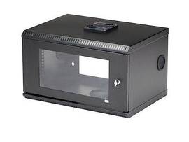 STARTECH WALL-MOUNT SERVER RACK IS IDEAL FOR INSTALLING YOUR RACKMOUNT IT EQUIPMENT - SMALL DATA RACK HAS AN ENCLOSED / LOCKABLE DESIGN - 6U WALL-MOUN