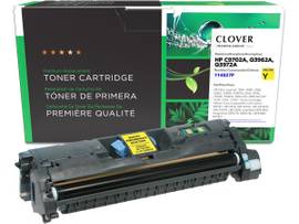 CLOVER IMAGING REMANUFACTURED YELLOW TONER CARTRIDGE ALTERNATIVE FOR HP C9702A/Q3962A (HP 121A/122A/123A)
