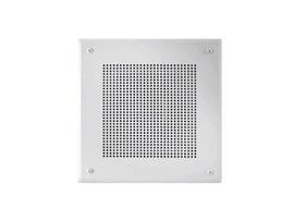 VALCOM IP SQUARE FACEPLATE 8IN SPEAKER, WHITE