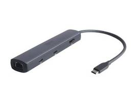 TRIPPLITE USB C MULTIPORT ADAPTER 8K HDMI 3 USB PORTS GBE ETHERNET 100W CHARGING