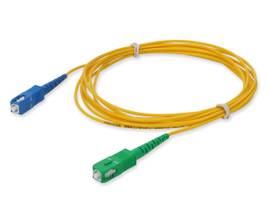 ADD-ON2M ASC TO SC OS2 YELLOW PATCH CBL