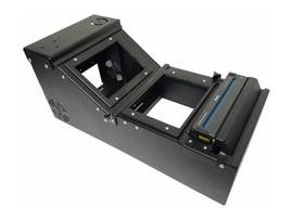 GAMBER CONSOLE BOX, WIDE BODY WITH BOTHER POCKET JET SERIES PRINTER MOUNT; INCLUDES 3 FACEPLATES AND 3 FILLER PANELS.