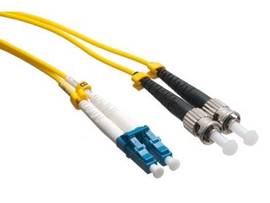 Fiber optic cable - Fiber Optic - LC Right Connector - ST Left Connector - 12M L