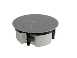 CRESTRON SAROS 6 IN. VERY LOW PROFILE 2-WAY IN-CEILING SPEAKER, WHITE TEXTURED, SINGLE