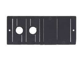 KRAMER T-4INSERT TBUS BRACKET TO INSTALL FOUR INSERTS IN A DUAL POWER SOCKET OPENING