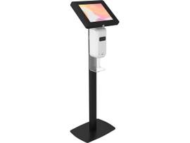 CTA DIGITAL FLOOR STAND WITH SEC ENCL&AUTO SOAP BLK
