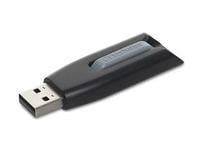 VERBATIM 64GB STORE N GO V3 USB 3.2 GEN 1 FLASH DRIVE GRAY