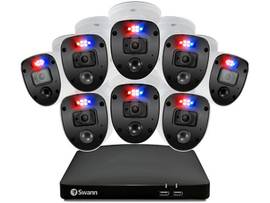 SWANN DVR 8CH 1TB W/8X 1080P SLCAMERAS