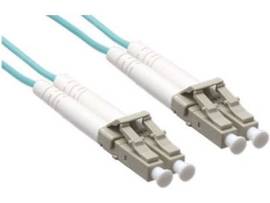 AXIOM LC/LC MULTIMODE DUPLEX OM4 50/125 FIBER OPTIC CABLE 25M