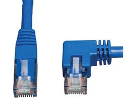 TRIPP LITE 10FT CAT6 GIGABIT RIGHT ANGLE CBL BLUE10