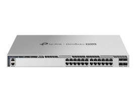 TP-LINK OMADA PRO 24-PORT GIGABIT STACKABLE L3 MANAGED SWITCH WITH 4 10GE SFP+ SLOTS