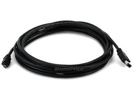 MONOPRICE IEEE-1394 FIREWIRE I.LINK DV CABLE 6P-4P