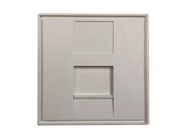 TRIPP LITE EUROPEAN STYLE INSERT 1-PORT 45 X 45 MM