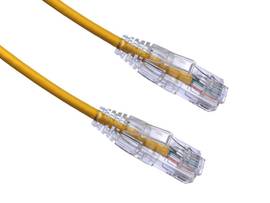 AXIOM 60FT CAT6 BENDNFLEX ULTRA-THIN SNAGLESS PATCH CABLE 550MHZ (YELLOW)