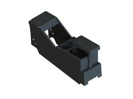 GAMBER KIT - 2020+ FORD UTILITY LOW PROFILE CONSOLE BOX WITH CUP HOLDER AND REAR ARMREST