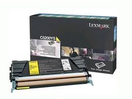 LEXMARK RETURN PROG CART C520N 1.5K YELL