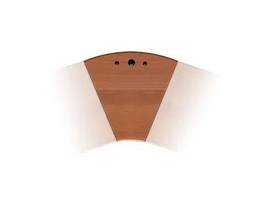 MILESTONE CNSL FURNITURE LCD 45D WDG TOP ONLY DKCH