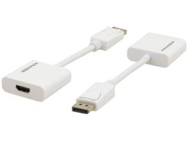 KRAMER ADAPTER CABLE: DISPLAYPORT (M) TO HDMI (F) (1FT)
