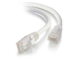 C2G 35FT CAT5E SNAGLESS PATCH CBL WHT