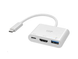 MONOPRICE 3-IN-1 USB-C TO HDMI MULTIPORT ADAPTER