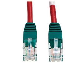 TRIPP LITE CAT5ECROSS-OVER PATCH RED 10-FT.
