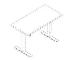 ML HGHT ADJ.TBL 30X60 3MM 2-ST