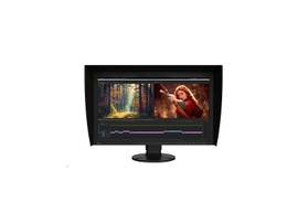 EIZO 27 INCH WIDE SCREEN WIDE COLOR GAMUT TFT IPS LCD, BLACK, LED BACKLIGHT, 3840x2160 UHD, USB TYPE C INPUT 94 W PD
