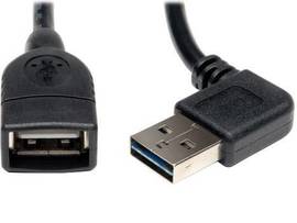 TRIPP LITE 18 INCH USB 2.0 UNIV CBL RIGHT M/F 18