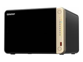 QNAP TS-664 6-BAY HIGH-PERFORMANCE DESKTOP NAS. INTEL 4C/4T PROCESSOR BURST UP TO 2.9GHZ WITH 8GB DDR4 RAM